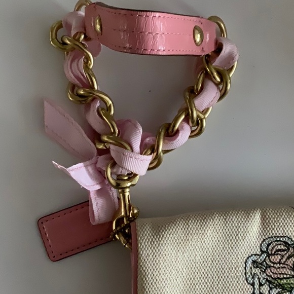 COACH RARE PARKER FOLDOVER TATTOO CLUTCH BAG - Picture 9 of 9